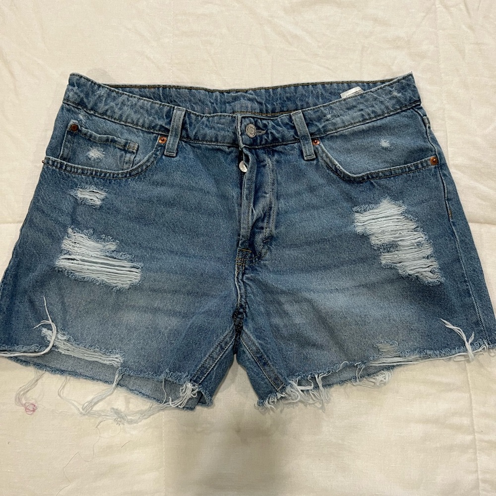 90's Boyfriend Low Denim Shorts Relaxed fit 🌺